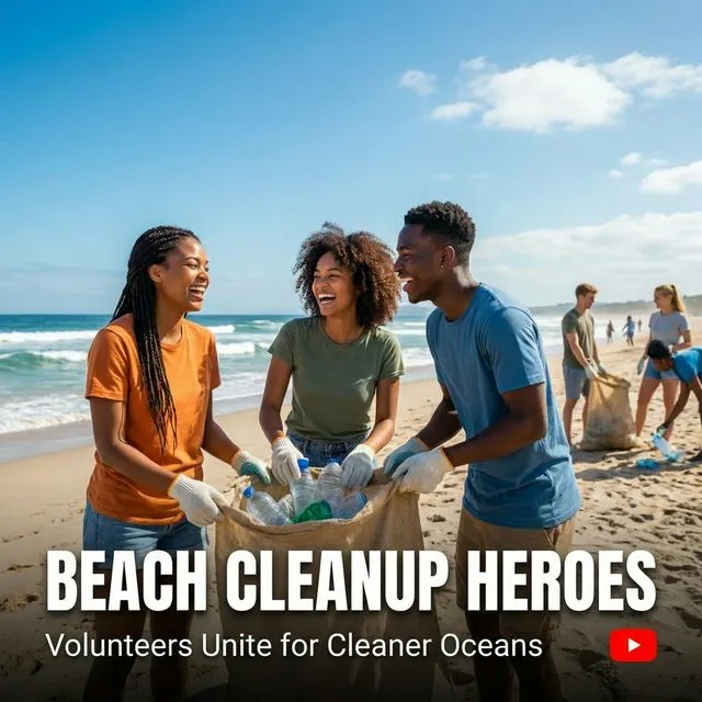 Câu Chuyện Thành Viên: Nhóm Bạn Trẻ Dọn Rác Bãi Biển