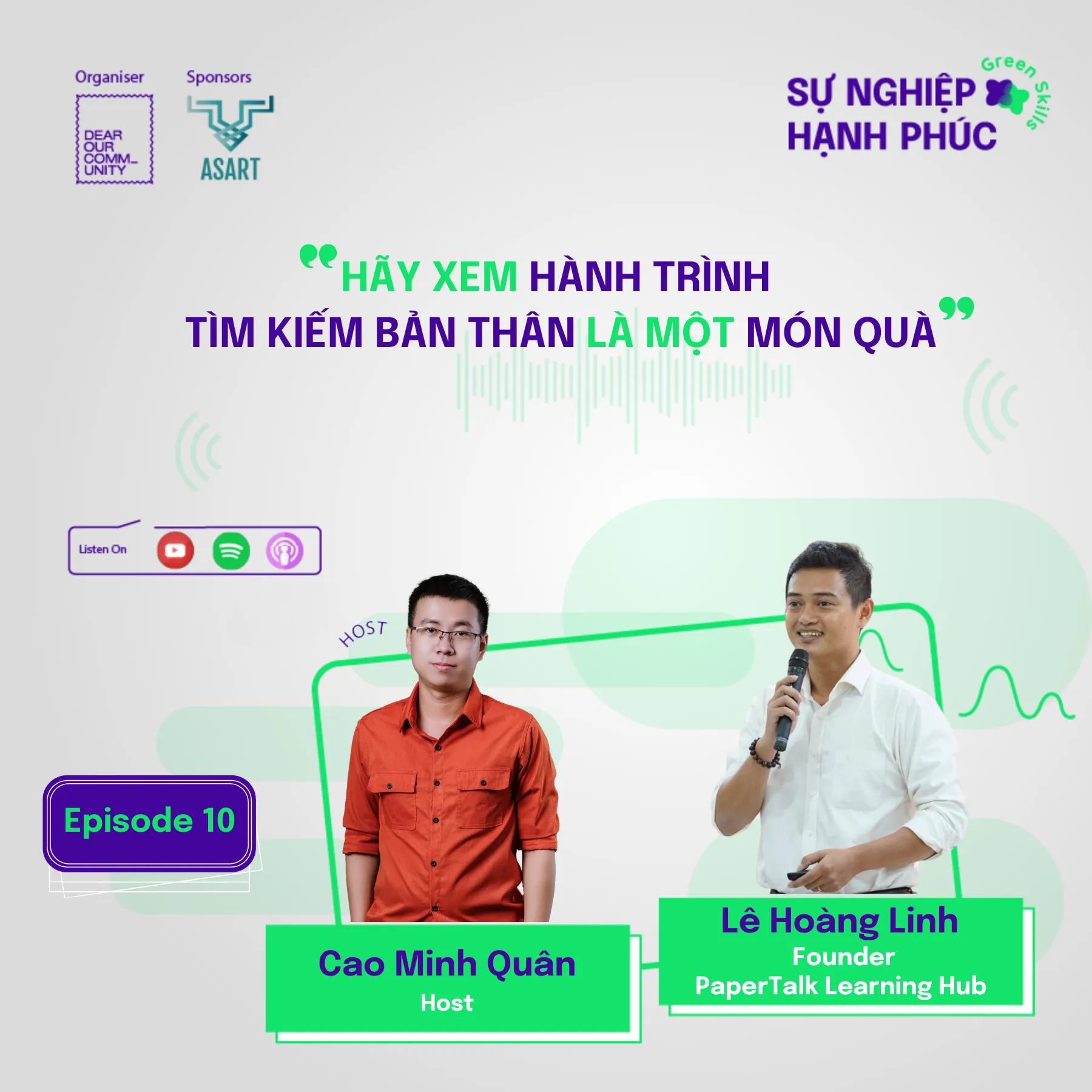 EP 10 – Sự Nghiệp Hạnh Phúc | Hãy xem hành trình tìm kiếm bản thân là món quà